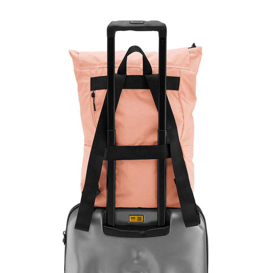 クラッシュバゲージ CRASH BAGGAGE SOFT RUCKSACK 2.0 バックパック ソフト ナイロン リュックサック ユニセックス SALMON PINK サーモンピンク #CB323-66の画像