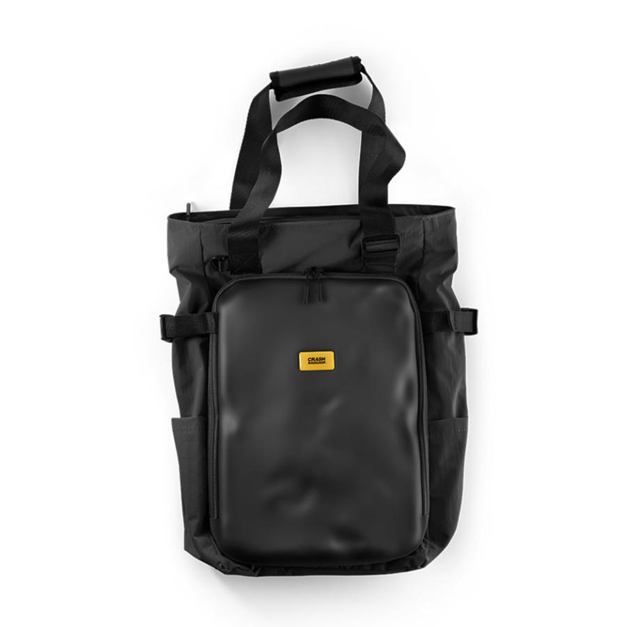 クラッシュバゲージ CRASH BAGGAGE TOTE BACKPACK 2.0 トートバック バックパック 2WAY リュックサック ユニセックス BLACK ブラック 黒 #CB324-01の画像