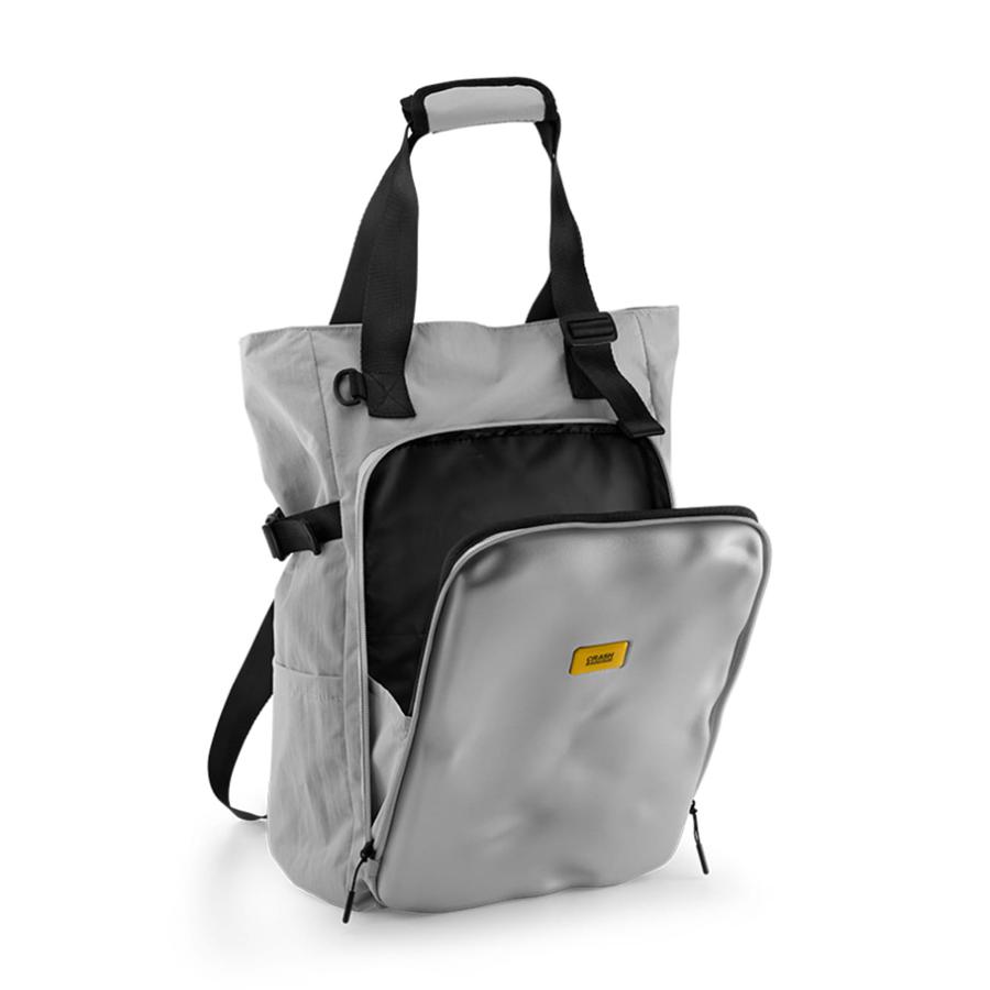 クラッシュバゲージ CRASH BAGGAGE TOTE BACKPACK 2.0 トートバック バックパック 2WAY リュックサック ユニセックス SILVER シルバー #CB324-21の画像