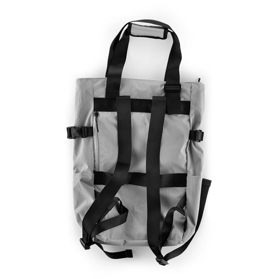 クラッシュバゲージ CRASH BAGGAGE TOTE BACKPACK 2.0 トートバック バックパック 2WAY リュックサック ユニセックス SILVER シルバー #CB324-21の画像