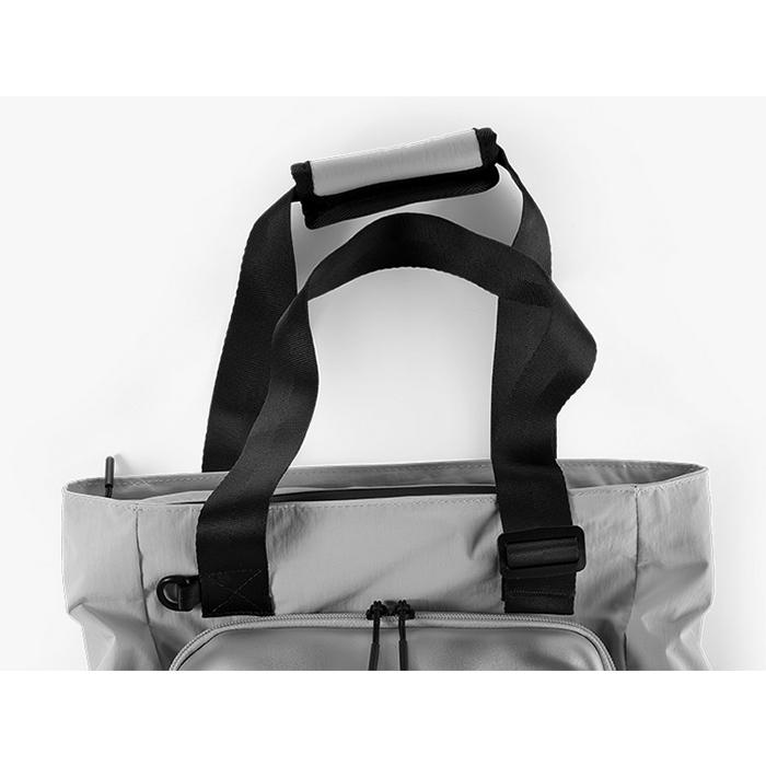 クラッシュバゲージ CRASH BAGGAGE TOTE BACKPACK 2.0 トートバック バックパック 2WAY リュックサック ユニセックス SILVER シルバー #CB324-21の画像