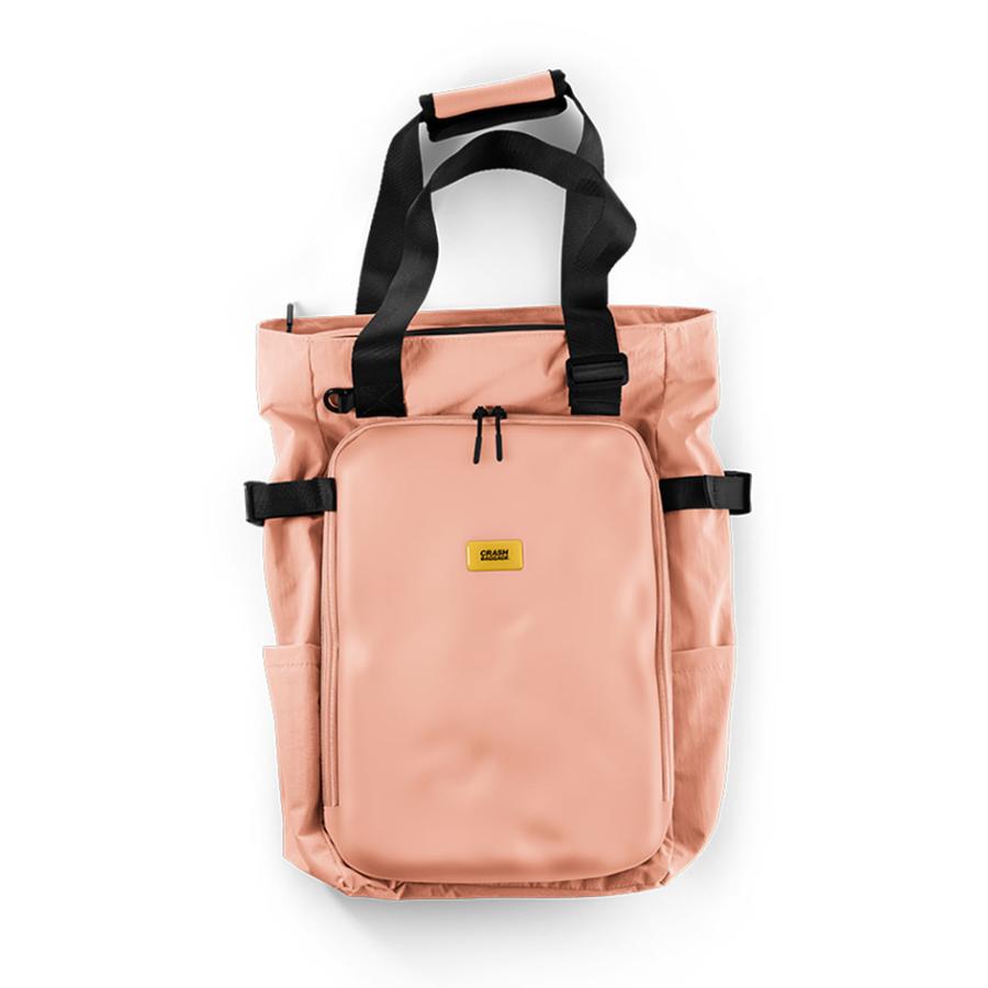 クラッシュバゲージ CRASH BAGGAGE TOTE BACKPACK 2.0 トートバック バックパック 2WAY リュックサック ユニセックス SALMON PINK サーモンピンク #CB324-66の画像