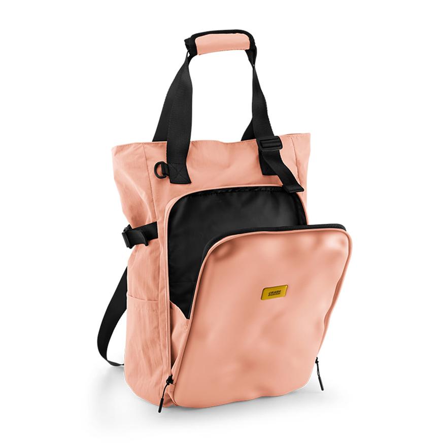 クラッシュバゲージ CRASH BAGGAGE TOTE BACKPACK 2.0 トートバック バックパック 2WAY リュックサック ユニセックス SALMON PINK サーモンピンク #CB324-66の画像