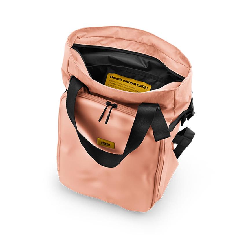 クラッシュバゲージ CRASH BAGGAGE TOTE BACKPACK 2.0 トートバック バックパック 2WAY リュックサック ユニセックス SALMON PINK サーモンピンク #CB324-66の画像