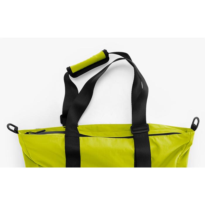 クラッシュバゲージ CRASH BAGGAGE SOFT SIDE TOTE BAG ソフト サイド トートバック ショルダーバック 2WAY ユニセックス グリーン バイオレット #CB325-65の画像