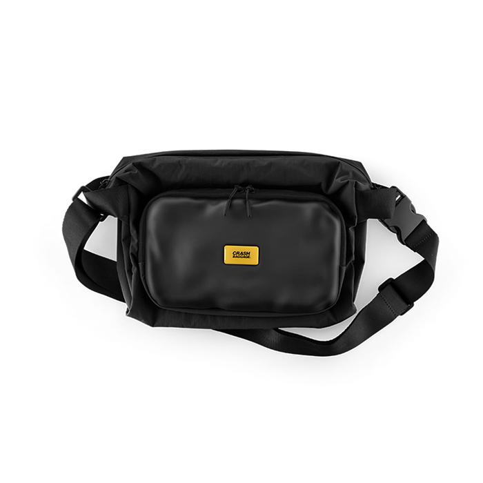 クラッシュバゲージ CRASH BAGGAGE SOFT CROSSBODY BAG ソフト クロスボディー バック BLACK ブラック #CB327-01の画像