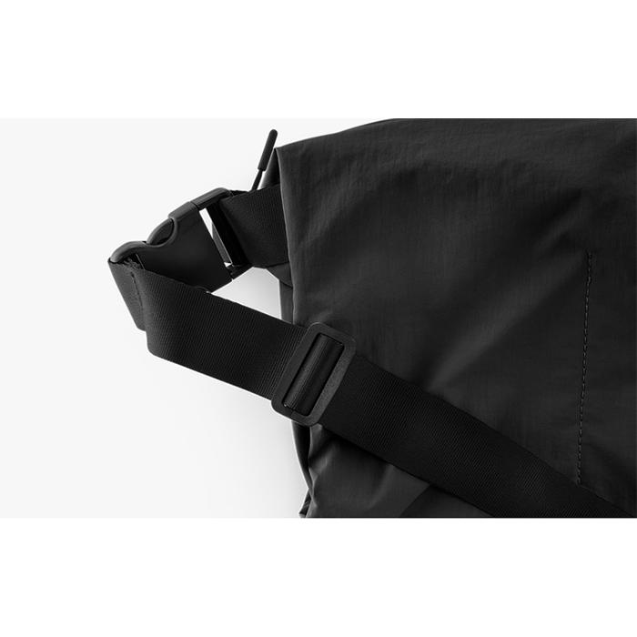 クラッシュバゲージ CRASH BAGGAGE SOFT CROSSBODY BAG ソフト クロスボディー バック BLACK ブラック #CB327-01の画像