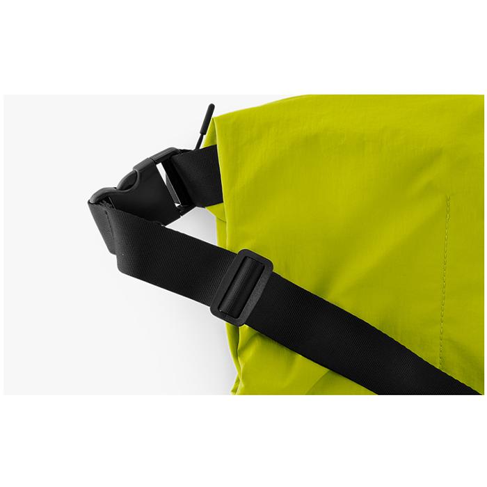 クラッシュバゲージ CRASH BAGGAGE SOFT CROSSBODY BAG ソフト クロスボディー バック ACID GREEN VIOLET アシッドグリーン バイオレット #CB327-65の画像
