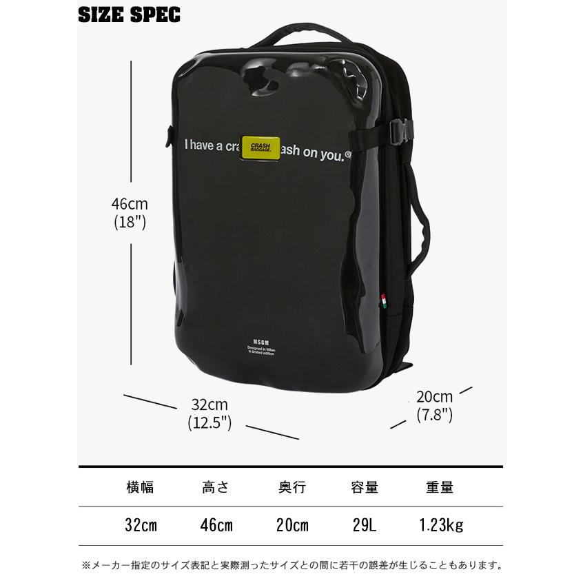 CRASH BAGGAGE（クラッシュバゲージ） CRASH BAGGAGE MSGM ICONIC 