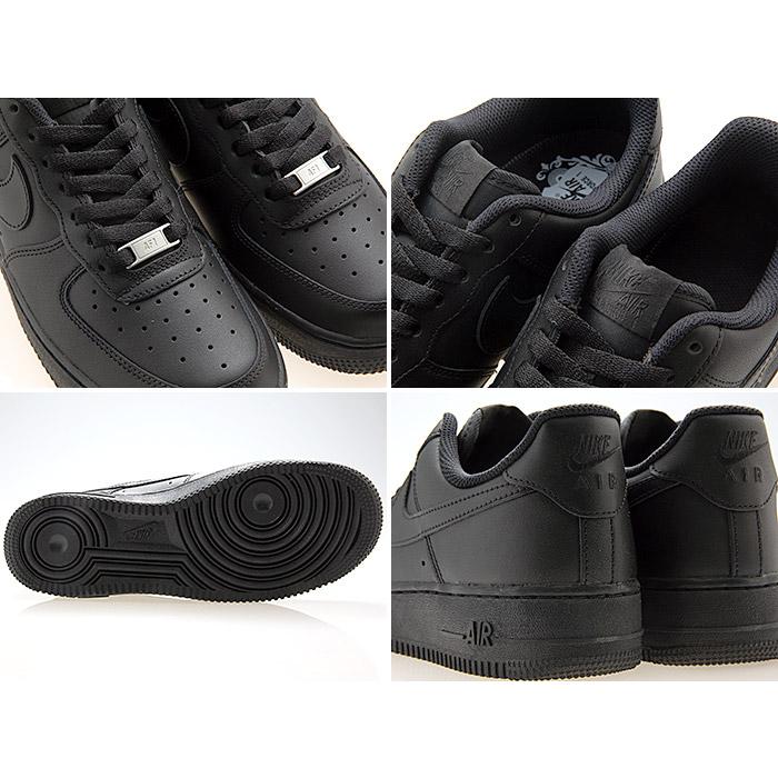NIKE（ナイキ） NIKE AIR FORCE 1 '07 エア フォース 1 ロー '07 BLACK
