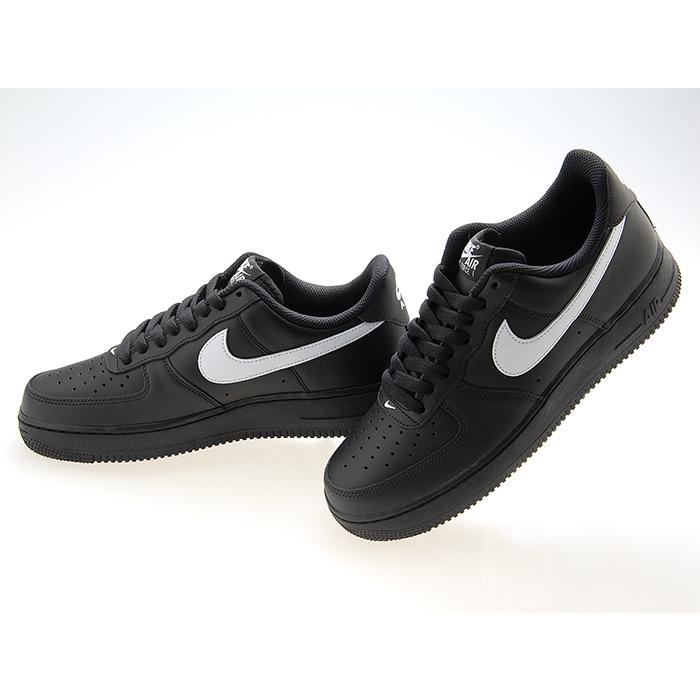 NIKE（ナイキ） NIKE AIR FORCE 1 '07 エア フォース 1 ロー '07 BLACK