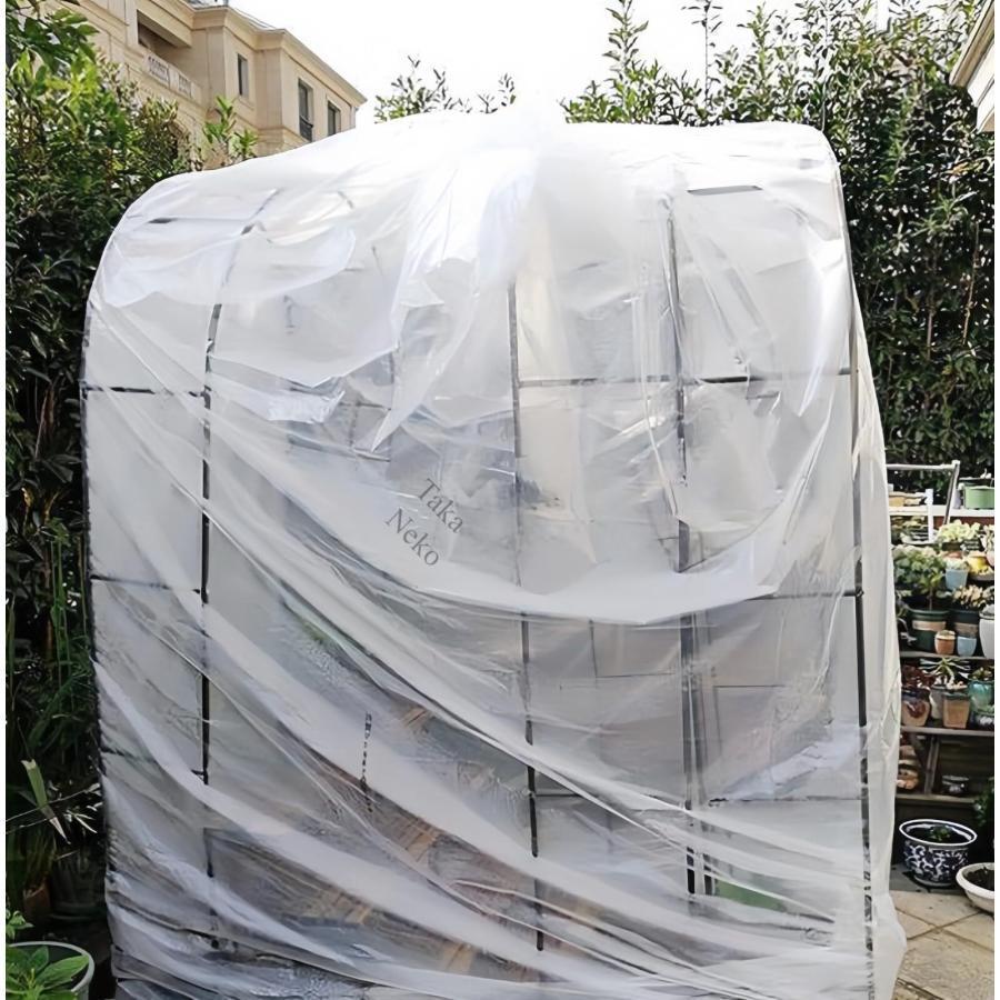 透明プラスチックフィルム 屋根用ビニールハウス替えシート 天幕 PE 