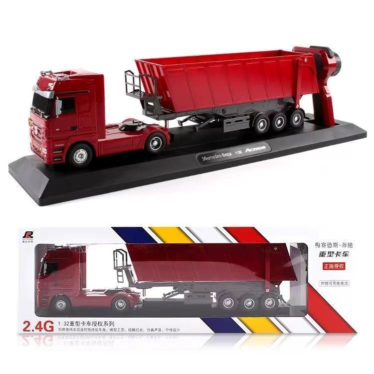 値下げ】ラジコン 大型トレーラー トラック 電動カー 自動車 : フェ