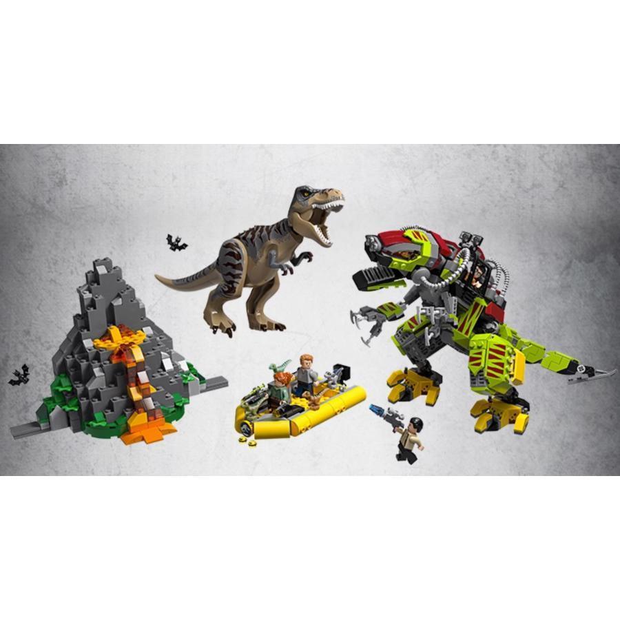 大特価】レゴブロック LEGO ジュラシック?ワールド T-レックス vs