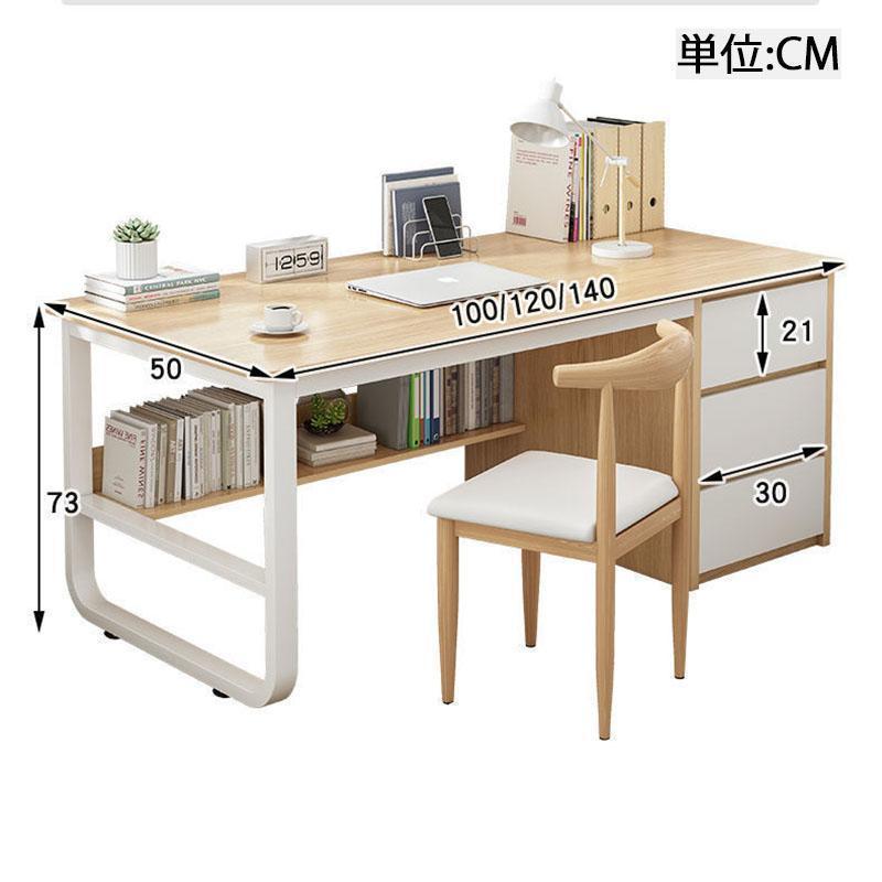 パソコンデスク デスク 机 学習机 勉強机 おしゃれ60cm/100cm 120cm 140cm L型デスク オフィスデスク ゲーミングデスク 大人 シンプル eスポーツ | ブランド登録なし | 07