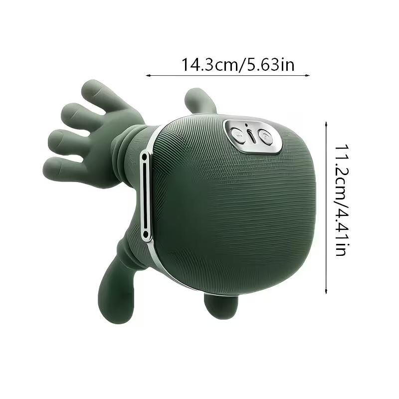 8 本爪 5D 揉みマッサージャー USB 充電式 温熱機能付き 首肩腰全身