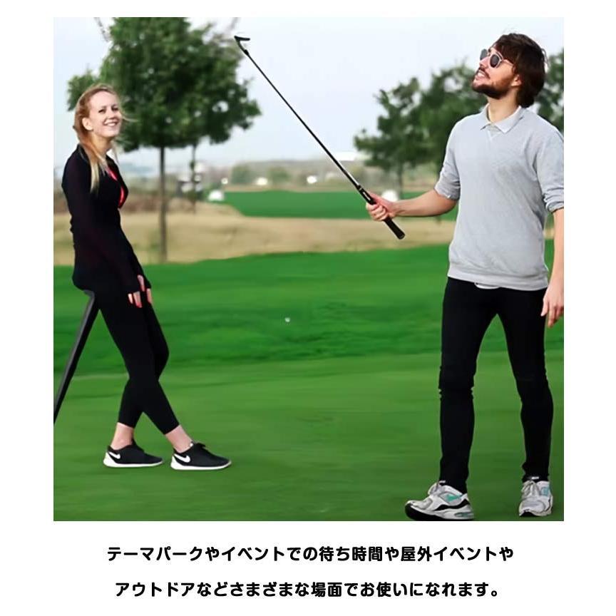 モバイルチェア 立ったまま ポータブル 座れる椅子 ステッキチェア