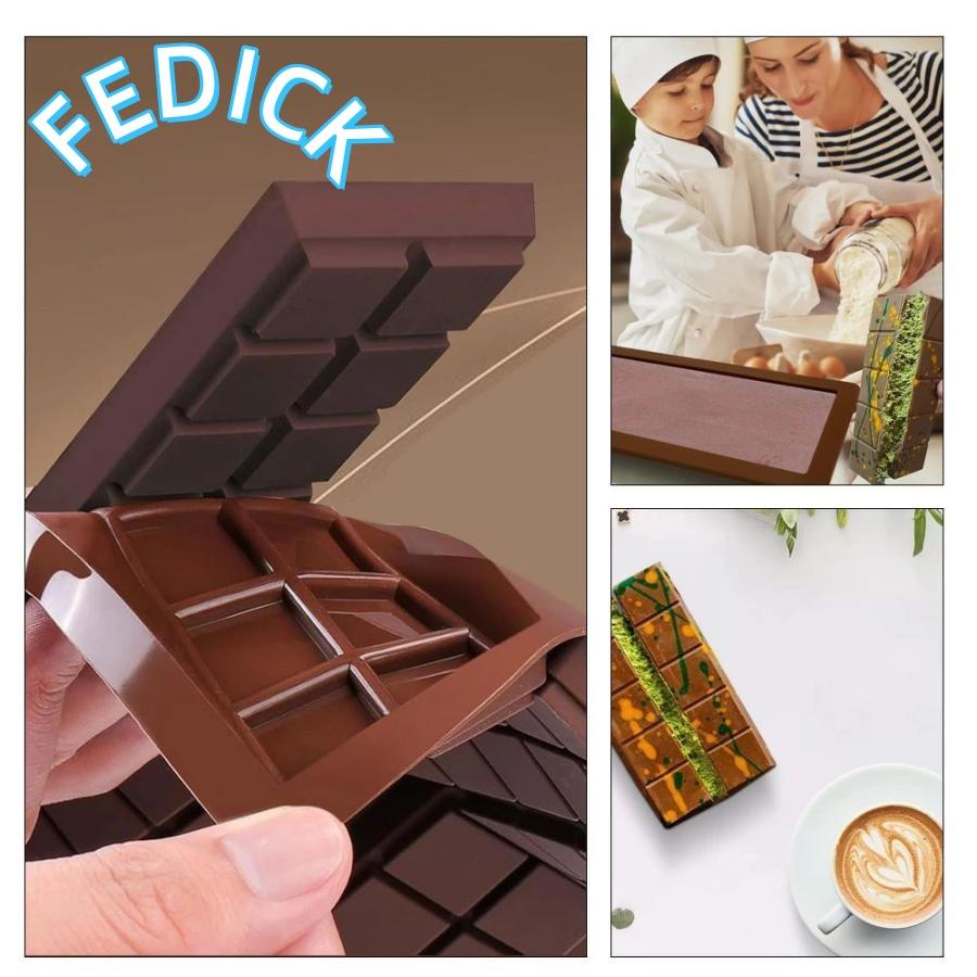 チョコレート型 板チョコ型 ドバイチョコレート型【レビュー特典付き