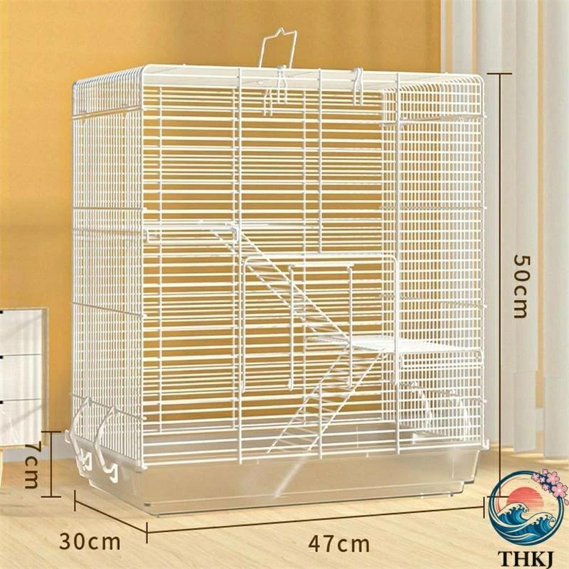 大型 3 階建て モモンガ ケージ リス シマリス デグー ハムスター THKJ