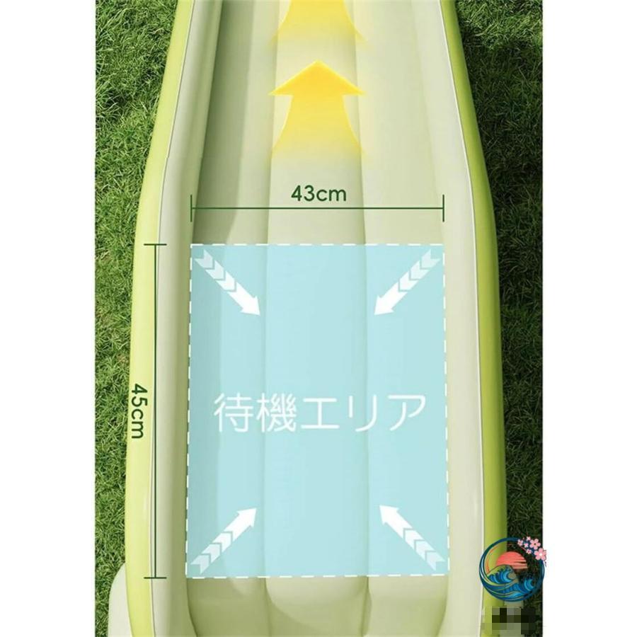 滑り台 ウォータースライド エアー滑り台 水スライド 子供用 THKJ 家庭用プール 遊具 猛暑対策 芝生遊び 室内室外 アウトドア ビーチ アウトドアに 使いやすいの画像