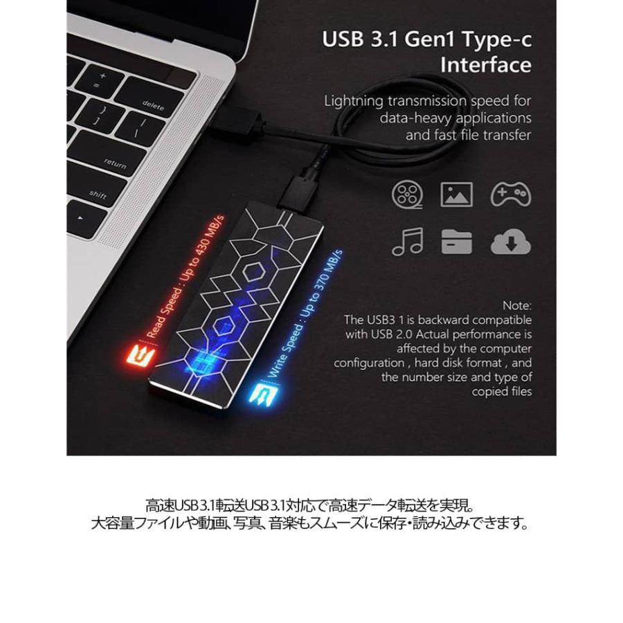 ポータブルSSD 2TB 4TB 1TB 500GB 外付けSSD 外付けハードディスク