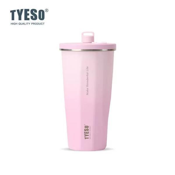 タンブラー ストロー付き ふた付き 600ml 大容量 ステンレス　ピンク タンブラー ストロー付きタンブラー 蓋付き 伸縮 ストロー付き 600ml