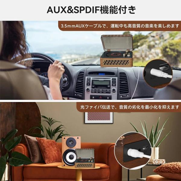 cdプレーヤー ホワイト ステレオスピーカー内蔵 おしゃれなインテリア 期間限定!】CDプレーヤー Bluetooth5.0レトロステレオスピーカー内蔵