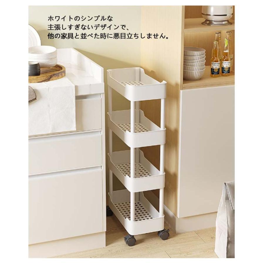 隙間ラック 幅15cm 幅20cm キャスター付き ワゴン スリムトローリー すき間 収納 すきま スリム 隙間 すき間収納ワゴン 収納ワゴン スリム | ブランド登録なし | 17