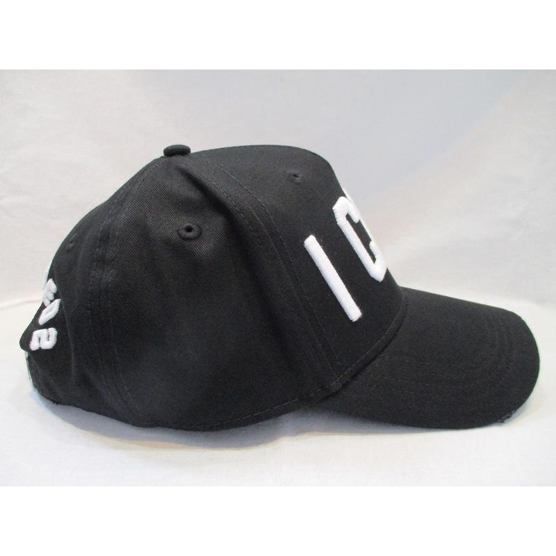 ディースクエアード DSQUARED2 ユニセックス キャップ UNISEX CAP ブラック 黒 | DSQUARED2 | 03