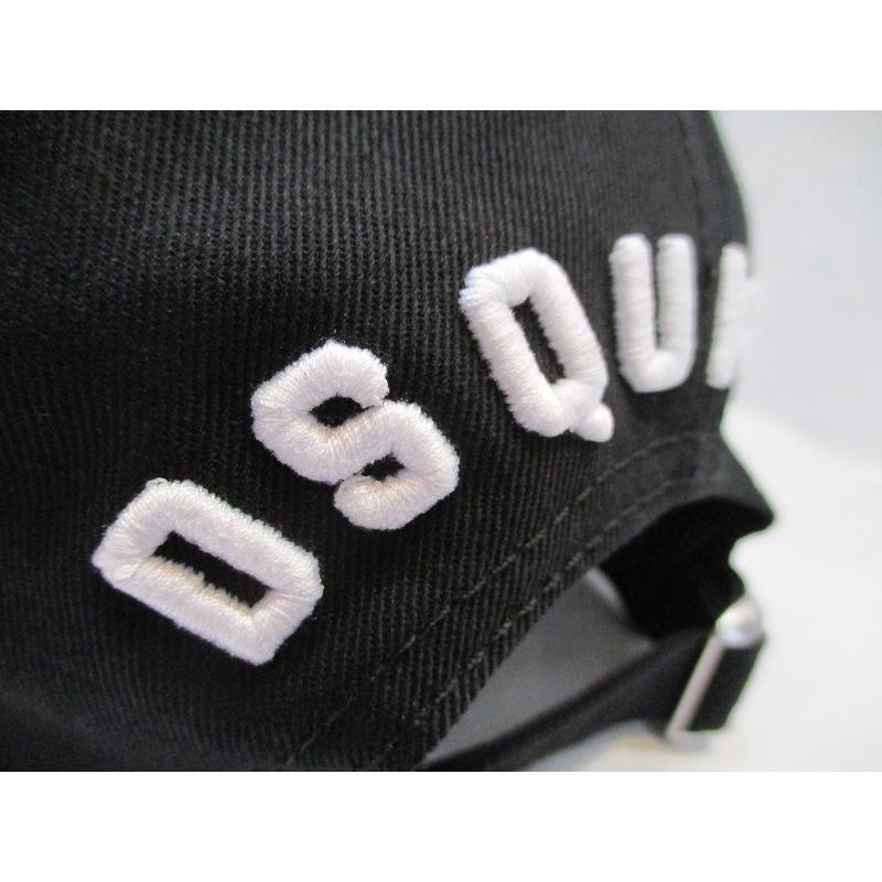 ディースクエアード DSQUARED2 ユニセックス キャップ UNISEX CAP ブラック 黒 | DSQUARED2 | 08