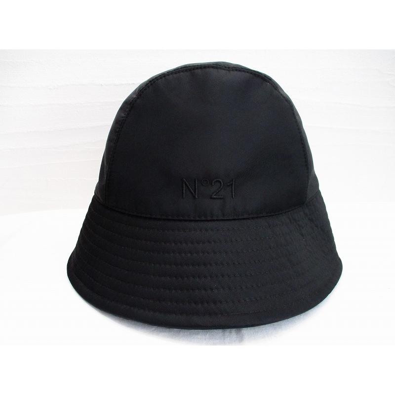 ヌメロヴェントゥーノ N°21 ユニセックス メトロハット UNISEX HAT ブラック 黒 | N°21 | 02