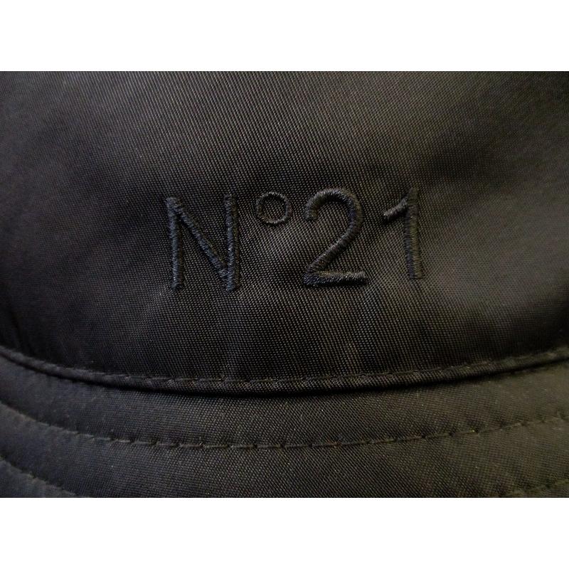 ヌメロヴェントゥーノ N°21 ユニセックス メトロハット UNISEX HAT ブラック 黒 | N°21 | 03