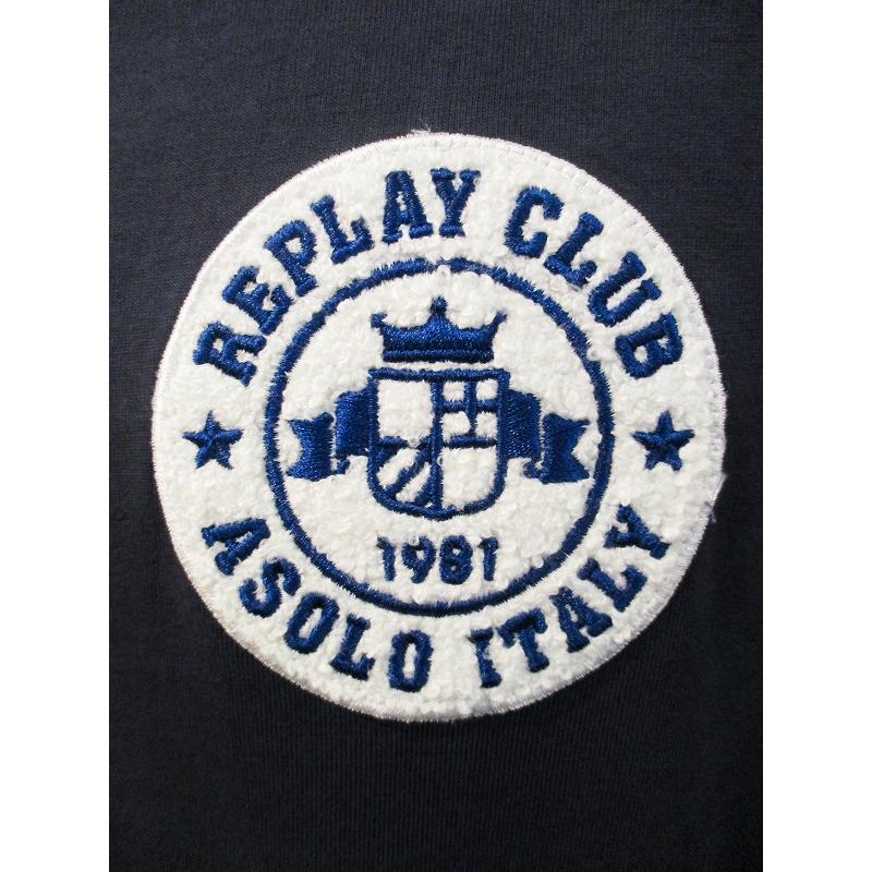 リプレイ REPLAY メンズ Tシャツ MEN'S T-SHIRT ブルー M L 半袖 | REPLAY | 05