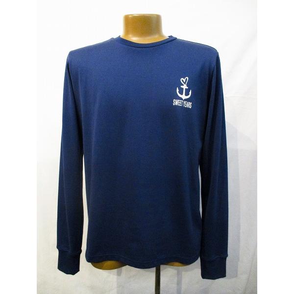 スウィートイヤーズ SWEET YEARS メンズ ロングスリーブTシャツ MEN'S LONG SLEEVES T-SHIRT ホワイト ネイビー M L XL 長袖 | SWEET YEARS | 10
