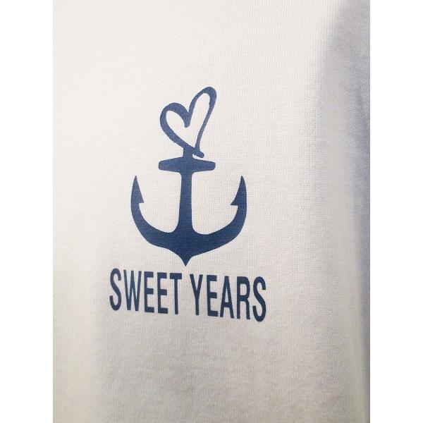 スウィートイヤーズ SWEET YEARS メンズ ロングスリーブTシャツ MEN'S LONG SLEEVES T-SHIRT ホワイト ネイビー M L XL 長袖 | SWEET YEARS | 05