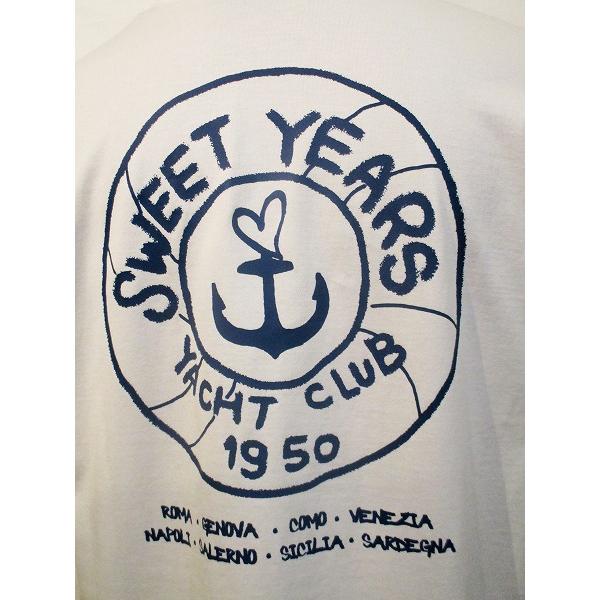 スウィートイヤーズ SWEET YEARS メンズ ロングスリーブTシャツ MEN'S LONG SLEEVES T-SHIRT ホワイト ネイビー M L XL 長袖 | SWEET YEARS | 09