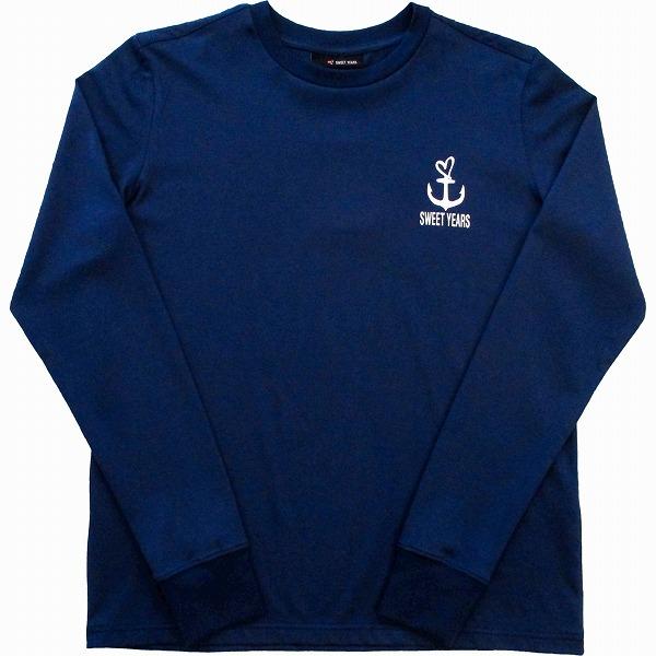 スウィートイヤーズ SWEET YEARS メンズ ロングスリーブTシャツ MEN'S LONG SLEEVES T-SHIRT ホワイト ネイビー M L XL 長袖 | SWEET YEARS | 02
