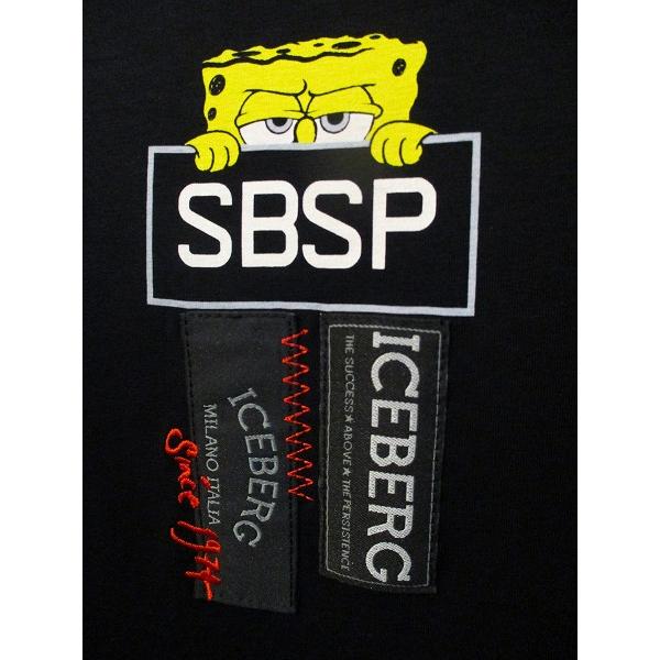 ICEBERG アイスバーグ ロゴ 5D 半袖Tシャツ 白 L イタリア製 アイスバーグ ICEBERG カットソー(White)（10） -FASCINATE