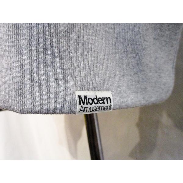 モダンアミューズメント MODERN AMUSEMENT ユニセックス スウェットパーカー UNISEX HOODIE グレー グリーン M L XL 長袖 | Modern Amusement | 06
