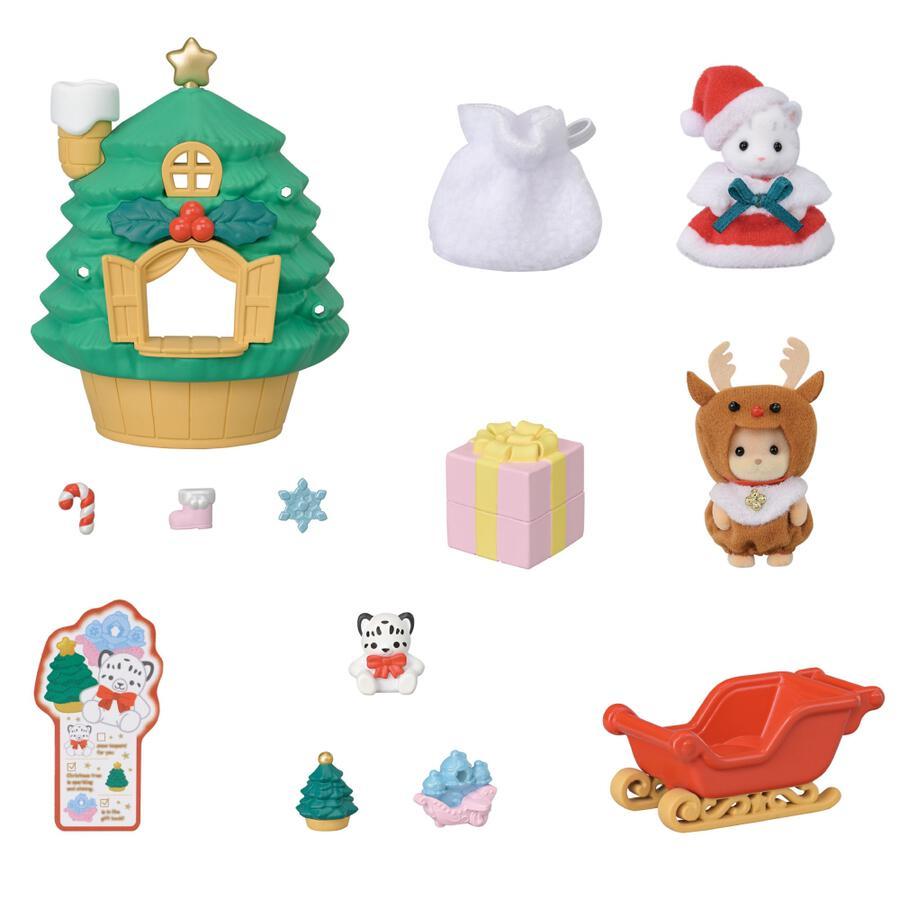 BABIES クリスマスツリー Sylvanian Families シルバニアファミリー 赤ちゃんサンタのクリスマス