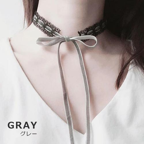 リボンチョーカー レディース 黒 ブラック レースチョーカー ネックレス ウェディング 結婚式 ゴシック Thjk フィールワン 通販 Yahoo ショッピング