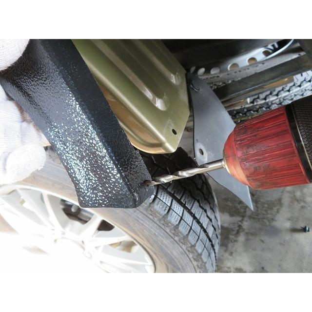 S500系 ハイゼットトラック 専用9ミリ幅 オーバーフェンダー 艶消し