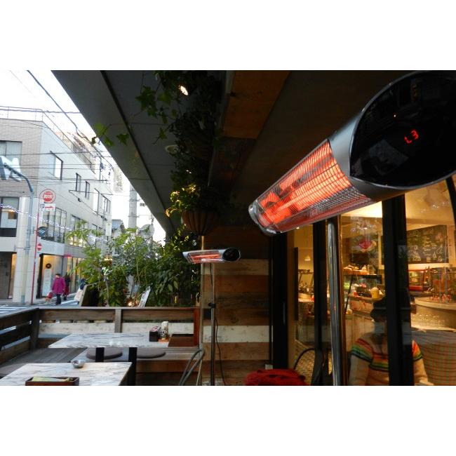 Chrester（クレスター）ペガサス・黒/シルバー・赤外線ヒーター