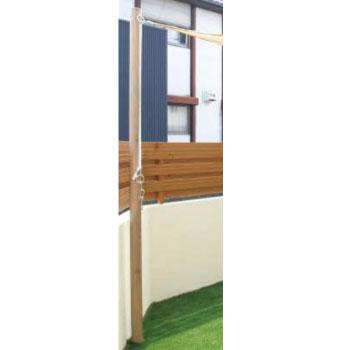 関東地域限定販売商品】シェードセイル用調整機能付柱 H30 φ60xL3450mm 