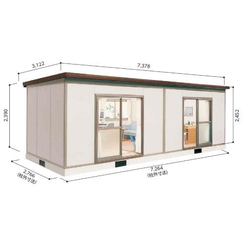 プレハブ小屋 12畳
