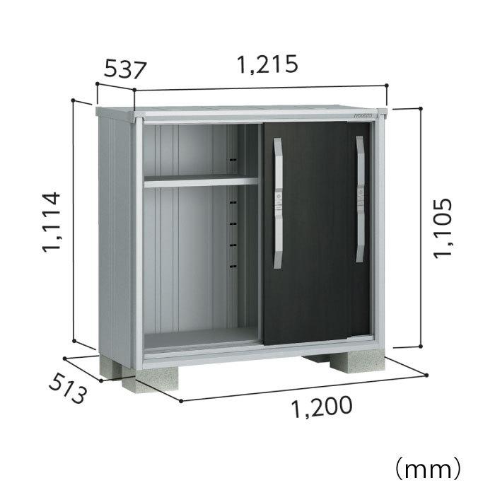 物置・屋外 おしゃれ 物置き 大型 小屋 小型：ヨド物置エスモESF-1205Y 