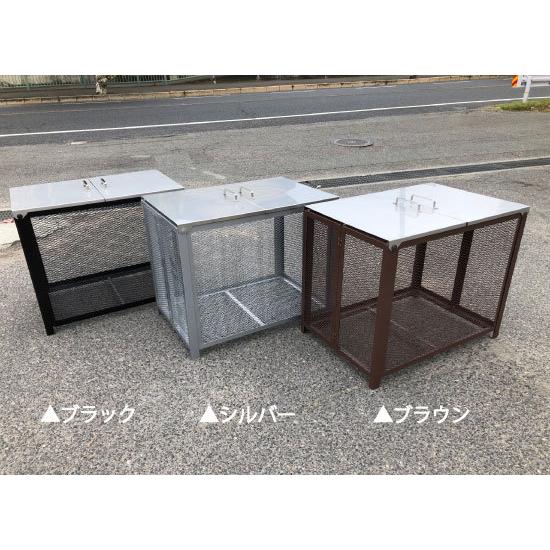 テラダ・ゴミステーションGP-90（372L ゴミ袋8個 4世帯用）［G-946