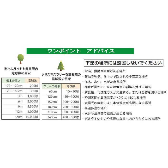 360球LEDカーテンライト/白・青 LR360SWB/連結専用（電源部別売）/シルバーコード［L-795]の画像