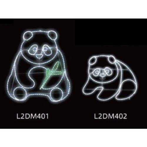 2023年最新海外 LEDチューブライト パンダ 子パンダ L2DM401 L2DM402