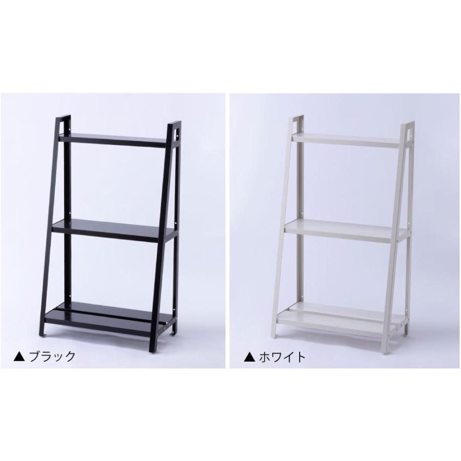 ガーデンシェルフS（ホワイト・ブラック）（プランタースタンド